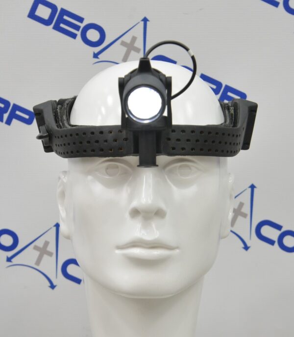 MedLED Chrome Pro MC7 Surgical Headlight W/ 2 Batteries