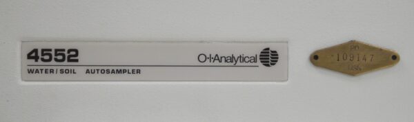 O.I. Analytical 4552 Purge And Trap Water/Soil Autosampler