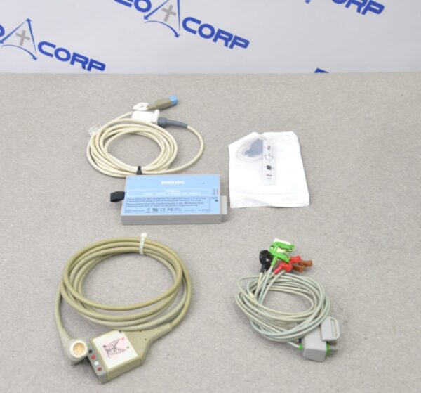 Philips IntelliVue MP5 865024 Patient Monitor W/ Mosimo, 12-Lead, NiBP, & Temp