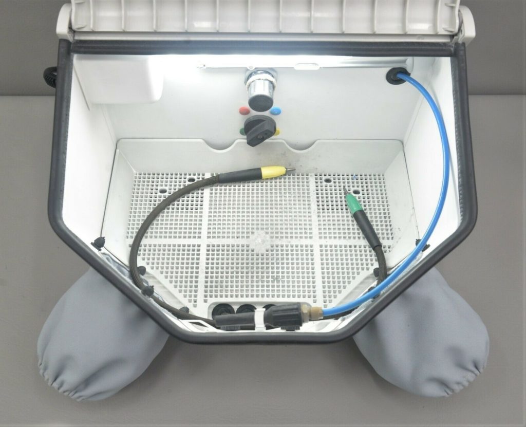 Renfert Basic Quattro Dual Tank Sandblaster 29581000 with Foot Switch