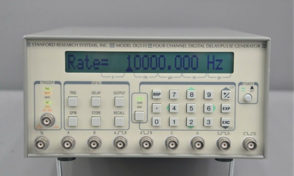 SRS Stanford Research DG535 Four Channel Digital Delay Pulse Generator