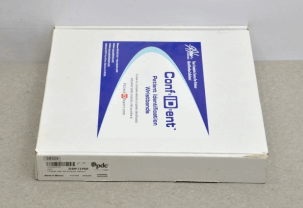 St. John Conf-ID-ent "PR Screen" Tyvek Patient Identification Wristbands 1000ct.