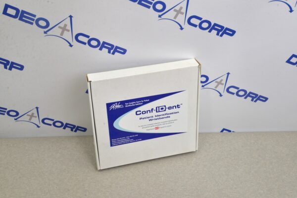 St. John Conf-ID-ent "PR Screen" Tyvek Patient Identification Wristbands 1000ct.