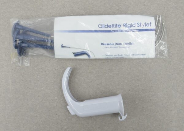 Verathon GlideScope Ranger Video Laryngoscope 0570-0186 W/ Baton 3-4 0570-0198