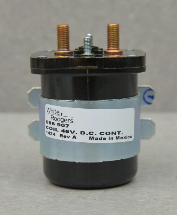 White Rodgers SPNO DC Power Solenoid 48V. D.C. Coil 586-907