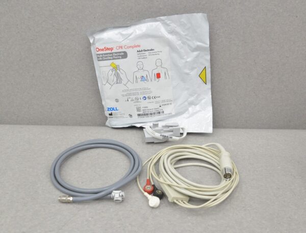 Zoll M-Series CCT BiPhasic Defibrillator w/ Masimo SpO2, 3-Lead