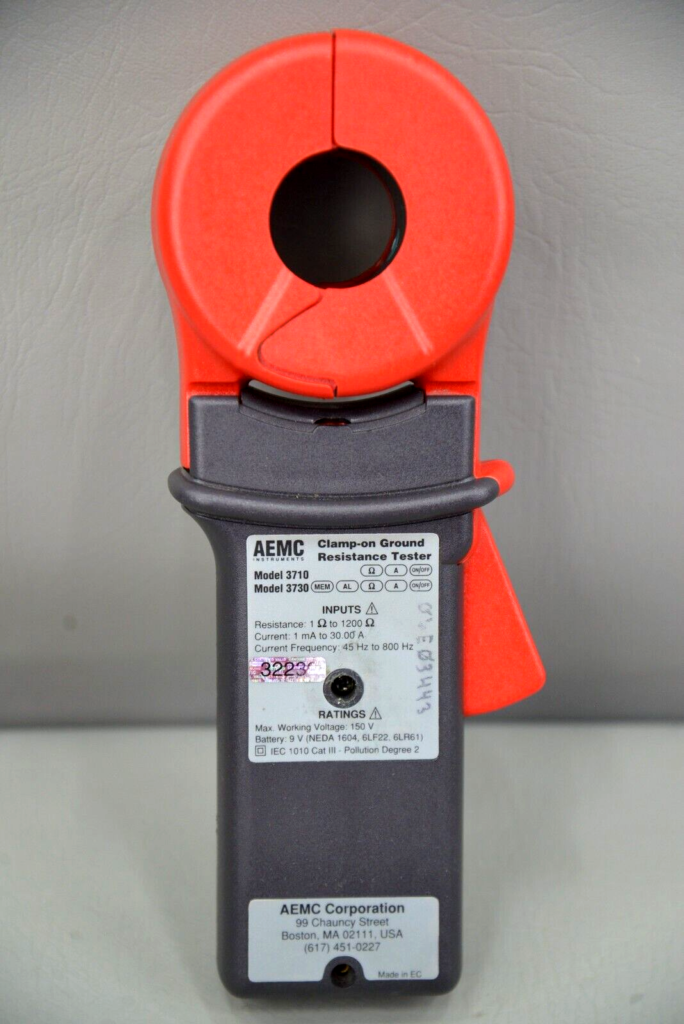 AEMC Clamp Ground Resistance Tester 3710 3730 Rhino Trade LLC