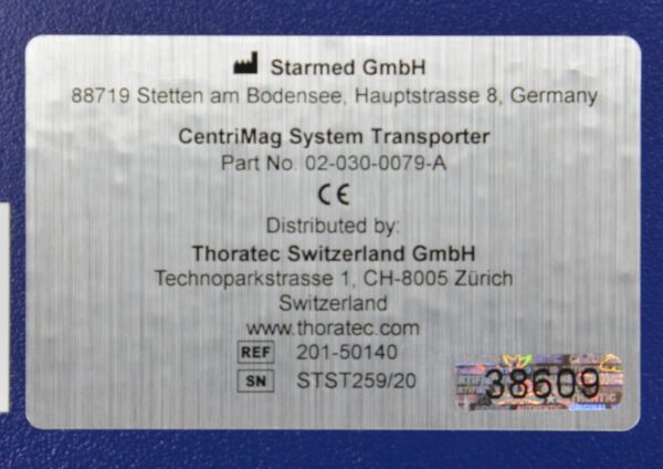 Abbott Thoratec CentriMag Acute Circulatory Support System 2nd Gen