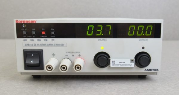 Ametek Sorensen XHR40-25 M106 DC Power Supply 0-40V 0-25A (Xantrex) 25M106