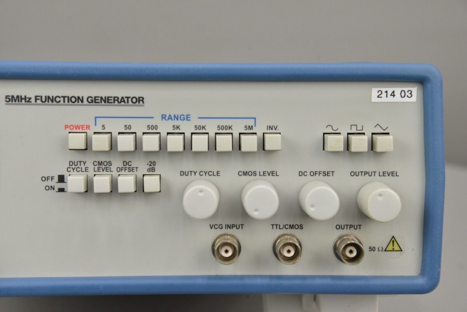 B&K Precision 4011A 5MHz Function Generator 5 MHz Rhino Trade LLC