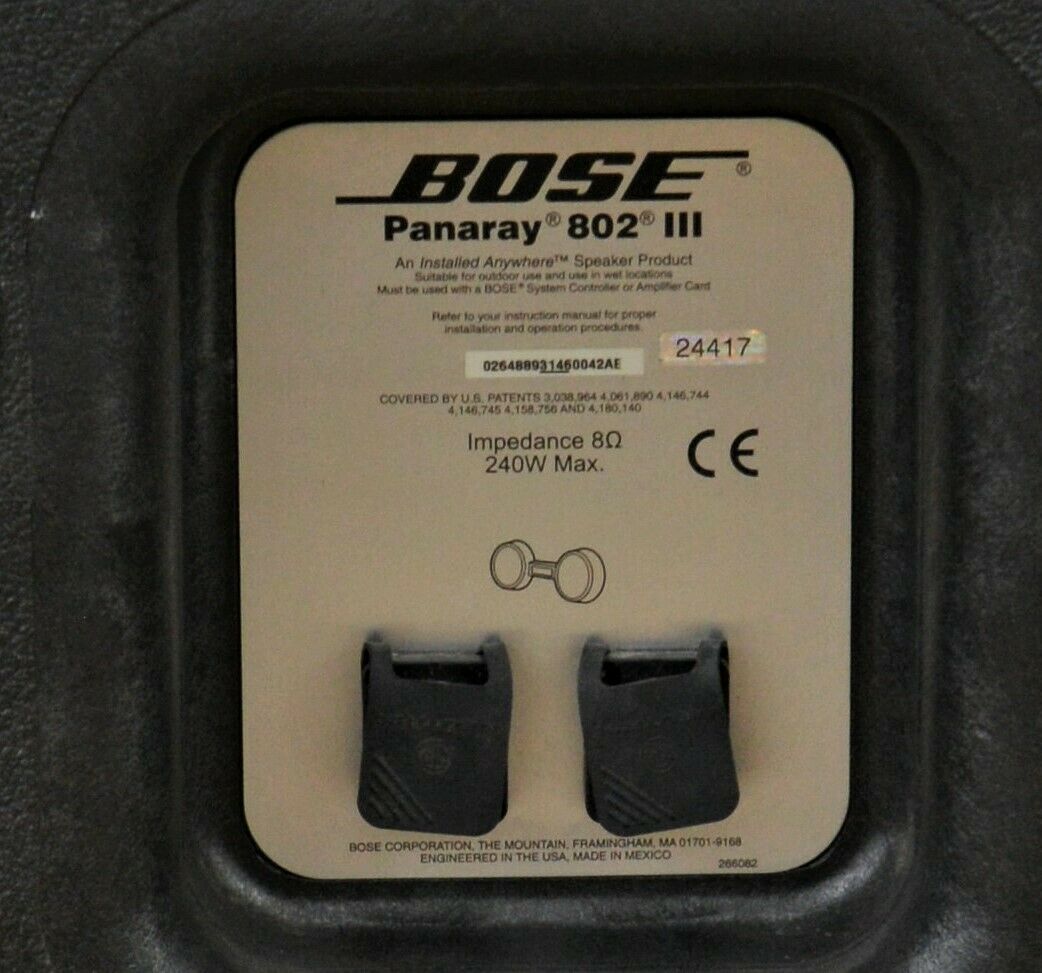 Bose Panaray 802 Series III Loudspeaker w/ Cover