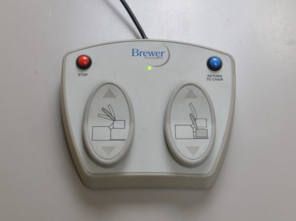 Brewer 6500 Access High-Low Exam Table Power Back W/ Foot Switch