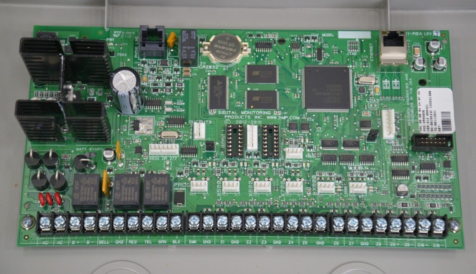 DMP Security XR550DEAG XR150/XR550 Control Panel with Encryption, 350A