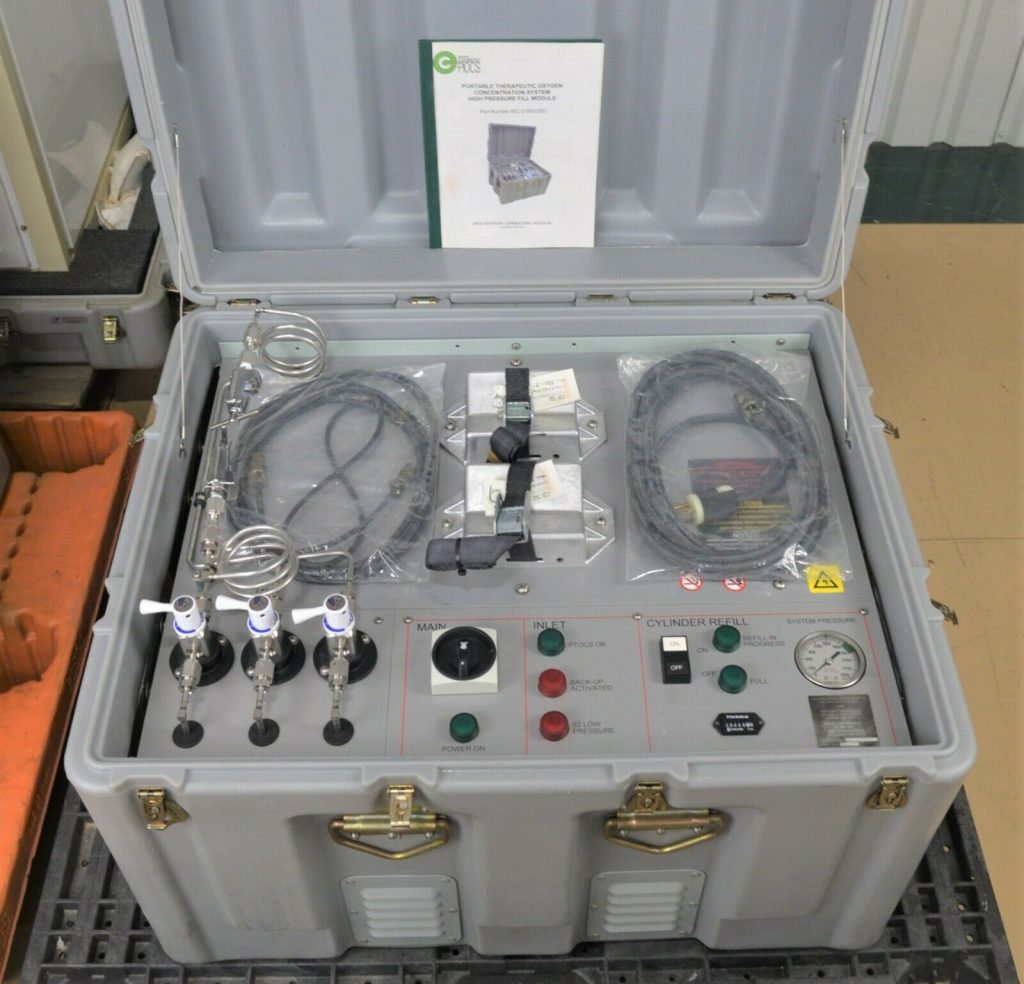 Essex Cryogenics PTOCS Portable Therapeutic Oxygen System w/ Compressor