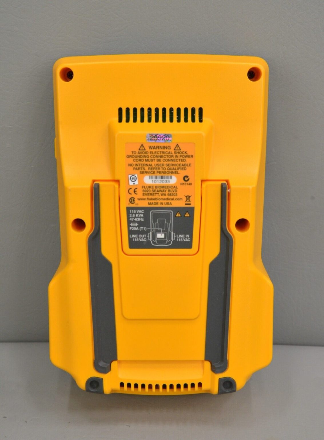 Fluke Biomedical ESA612 Electrical Safety Analyzer Version 1.04 Rhino