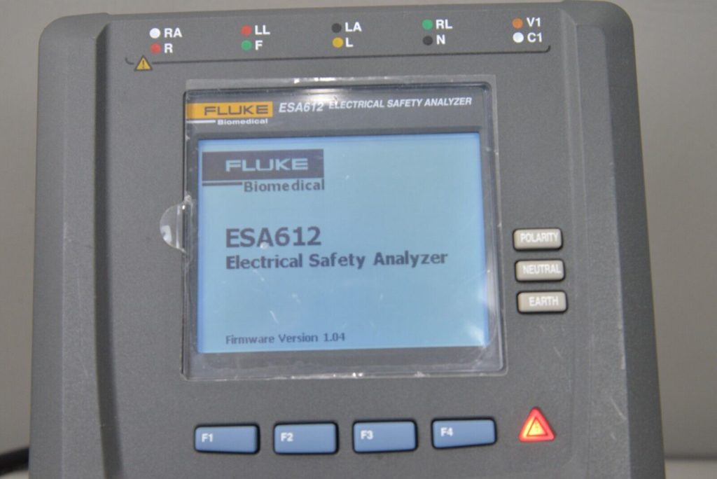 Fluke Biomedical ESA612 Electrical Safety Analyzer Version 1.04 Rhino