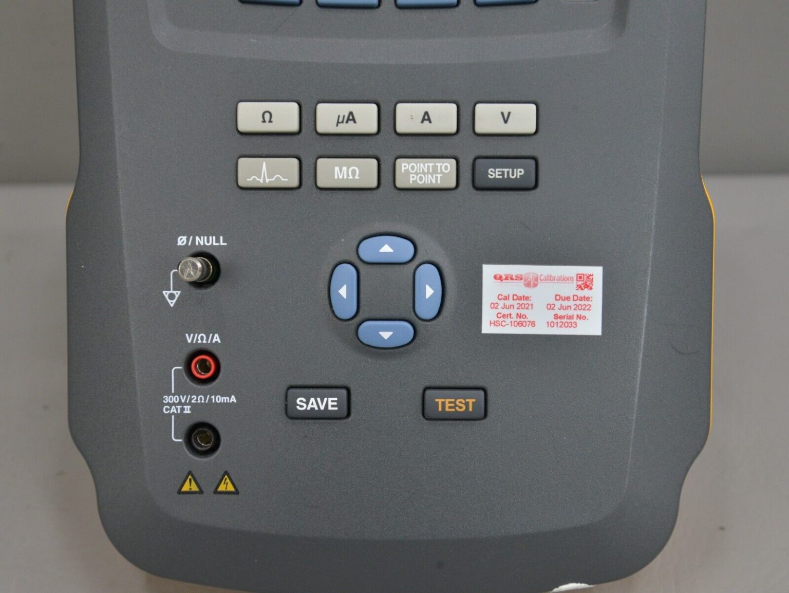 Fluke Biomedical ESA612 Electrical Safety Analyzer Version 1.04 Rhino