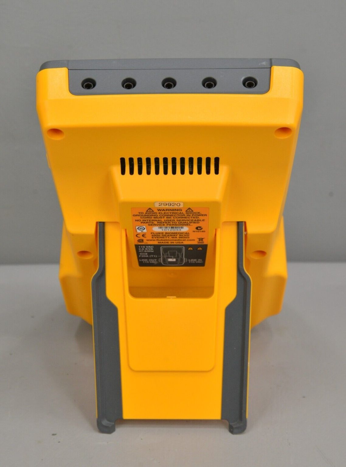 Fluke Biomedical ESA612 Electrical Safety Analyzer Version 1.04 Rhino