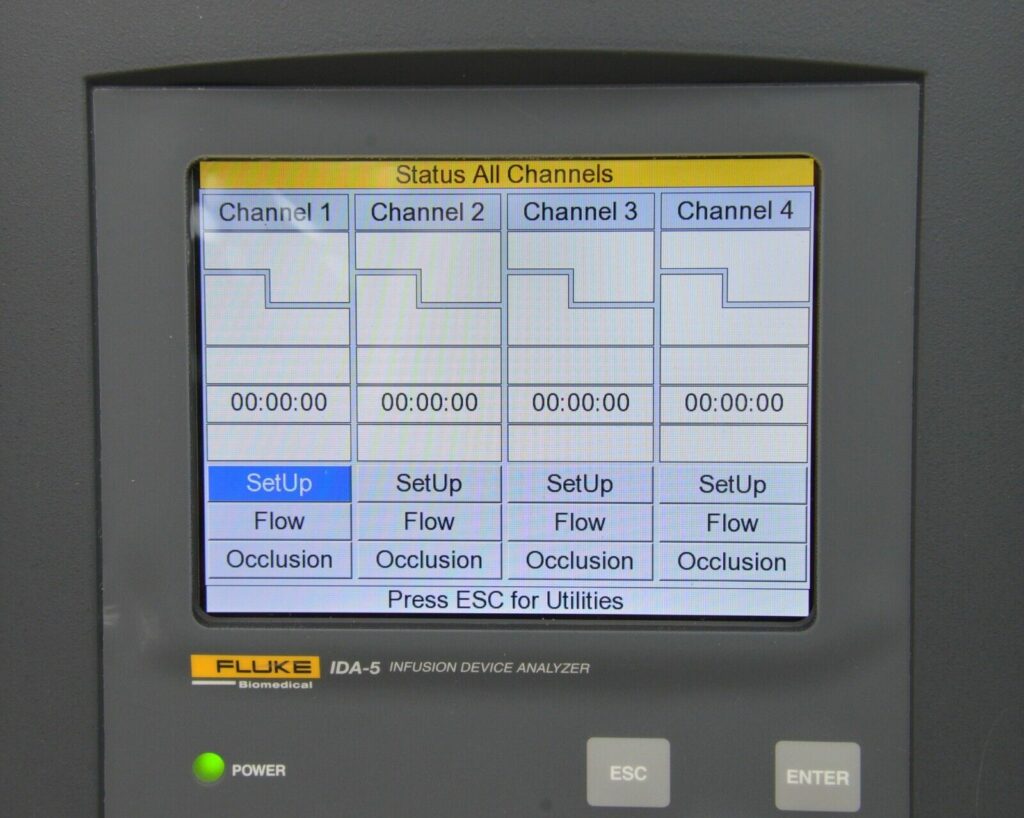 Fluke Biomedical IDA-5 4 Channel Analyzer & Tester – Rhino Trade LLC