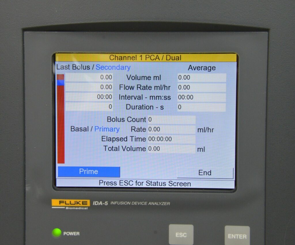 Fluke Biomedical IDA-5 4 Channel Analyzer & Tester – Rhino Trade LLC