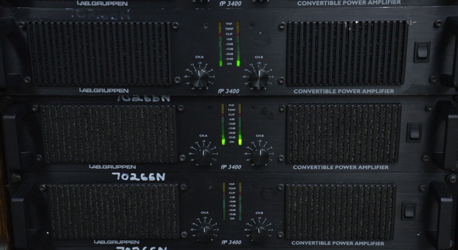 Furman PL-8E Series II, dbx iEQ-31 Equalizer/Limiter, Lab