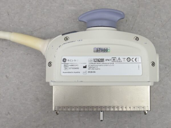 GE RIC5-9-D Wide Band Convex Array Endocavitary 4D Volume Ultrasound Transducer H48651MS