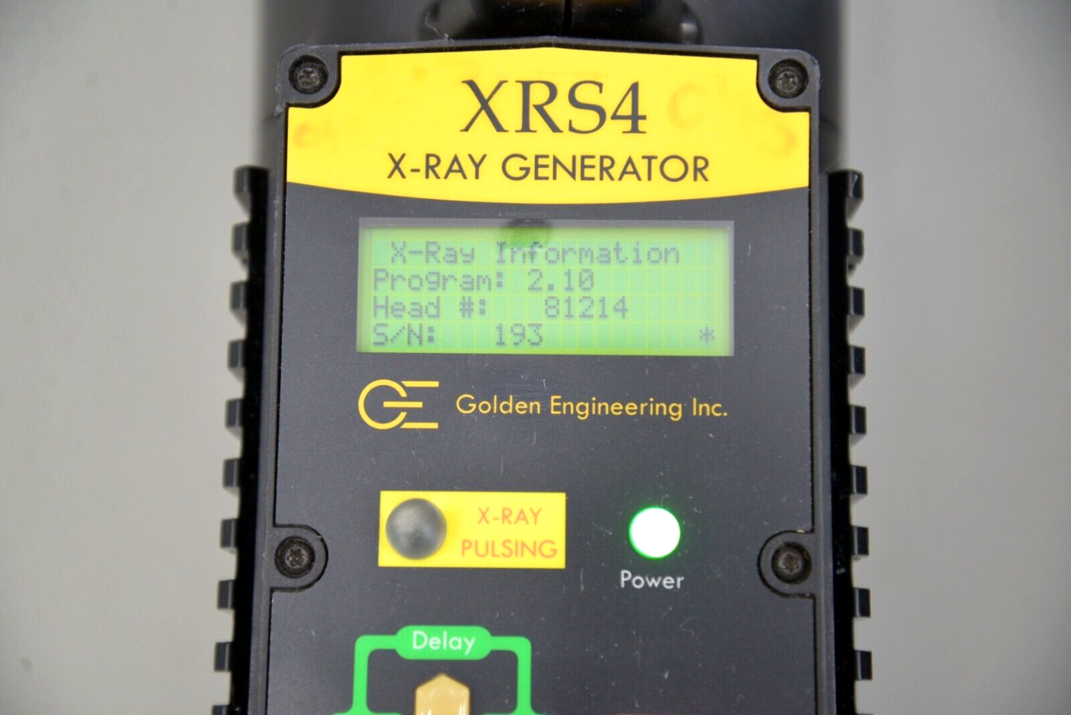 Golden Engineering XRS4 XRay Industrial Portable XRay Source 20V