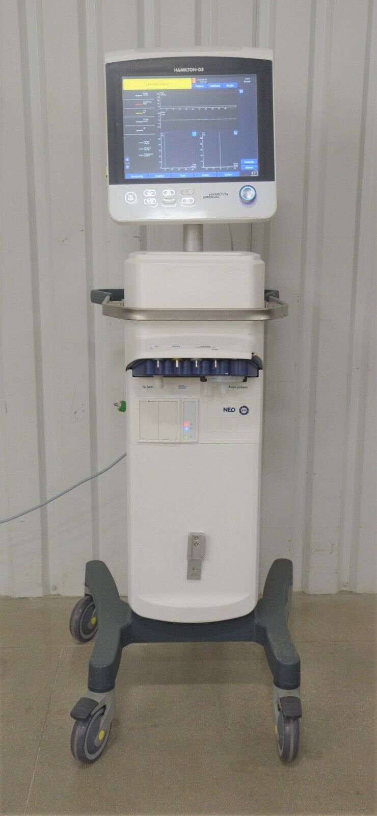 Hamilton HAMILTON-G5 Ventilator Modular System 159002 w