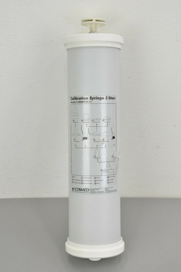 Hans Rudolph Cosmed 3 Liter Calibration Syringe PN C00600-01-11 (24560)
