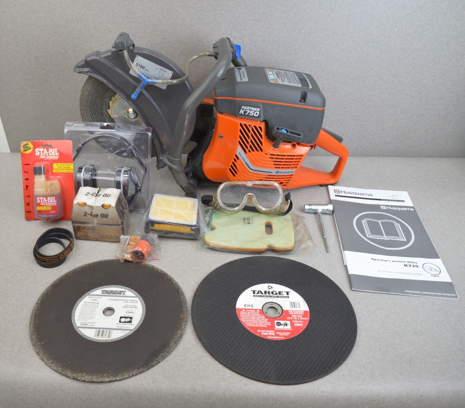 Partner k750 concrete saw price deals