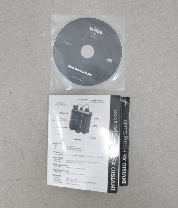Invisio X50 Tactical Communications & Protective System TCAPS W/ INV-X5 Headset
