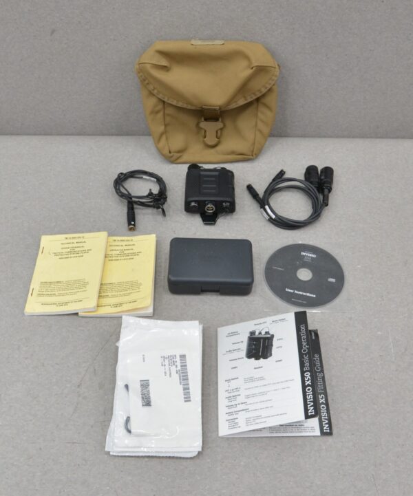 Invisio X50 Tactical Communications & Protective System TCAPS W/ INV-X5 Headset