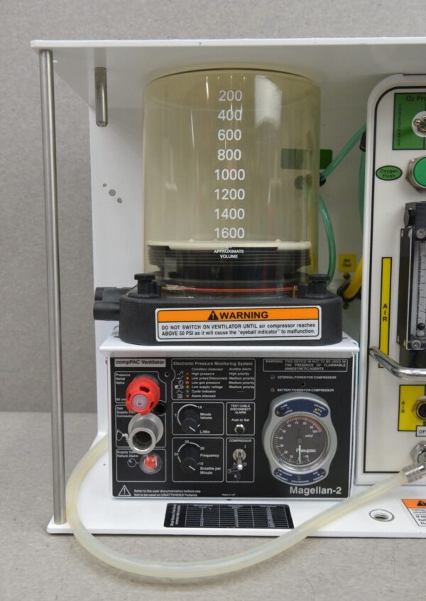 Oceanic Medical Magellan-2200 Model-2 Anesthesia Machine