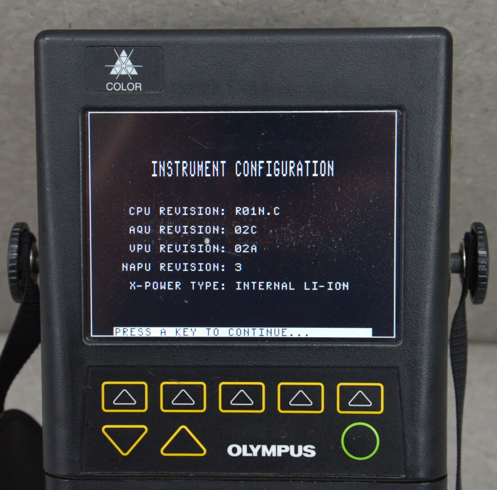 Olympus NDT Nortec 2000D+ USAF Type II Flaw Detector Kit W/ Accessories