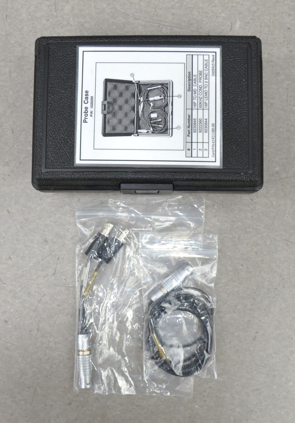 Olympus NDT Nortec 2000D+ USAF Type II Flaw Detector Kit W/ Accessories