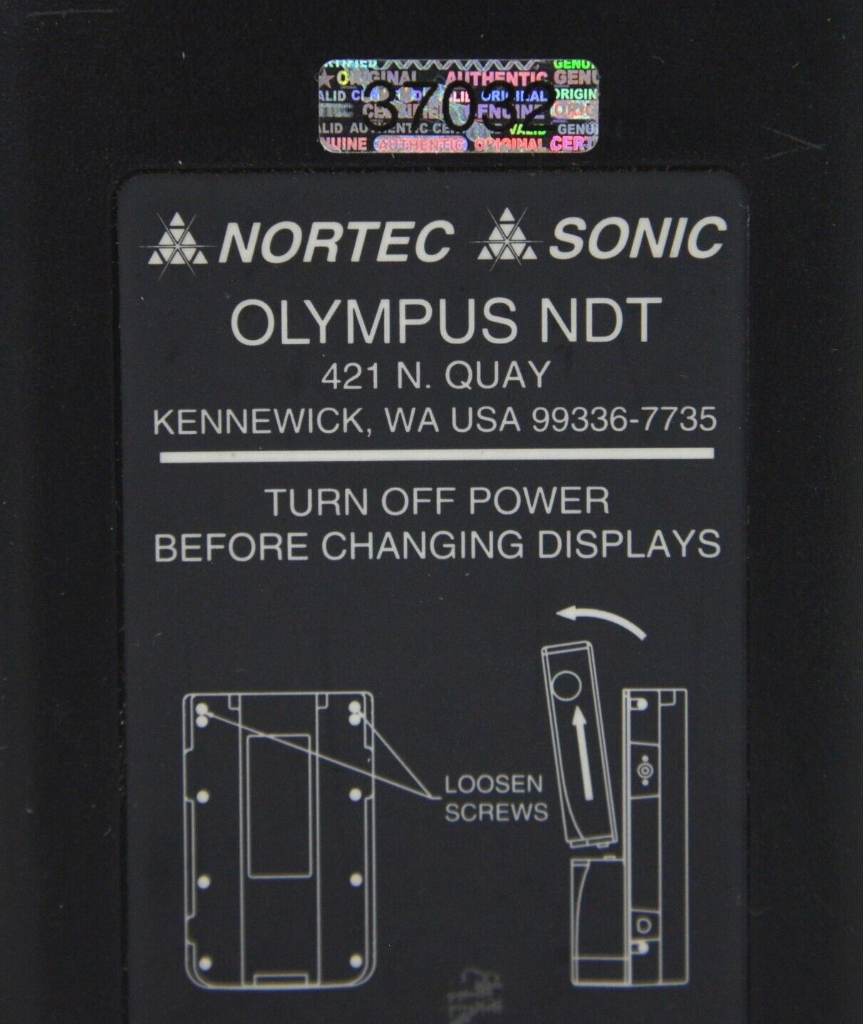 Olympus NDT Nortec 2000D+ USAF Type II Flaw Detector Kit W/ Accessories