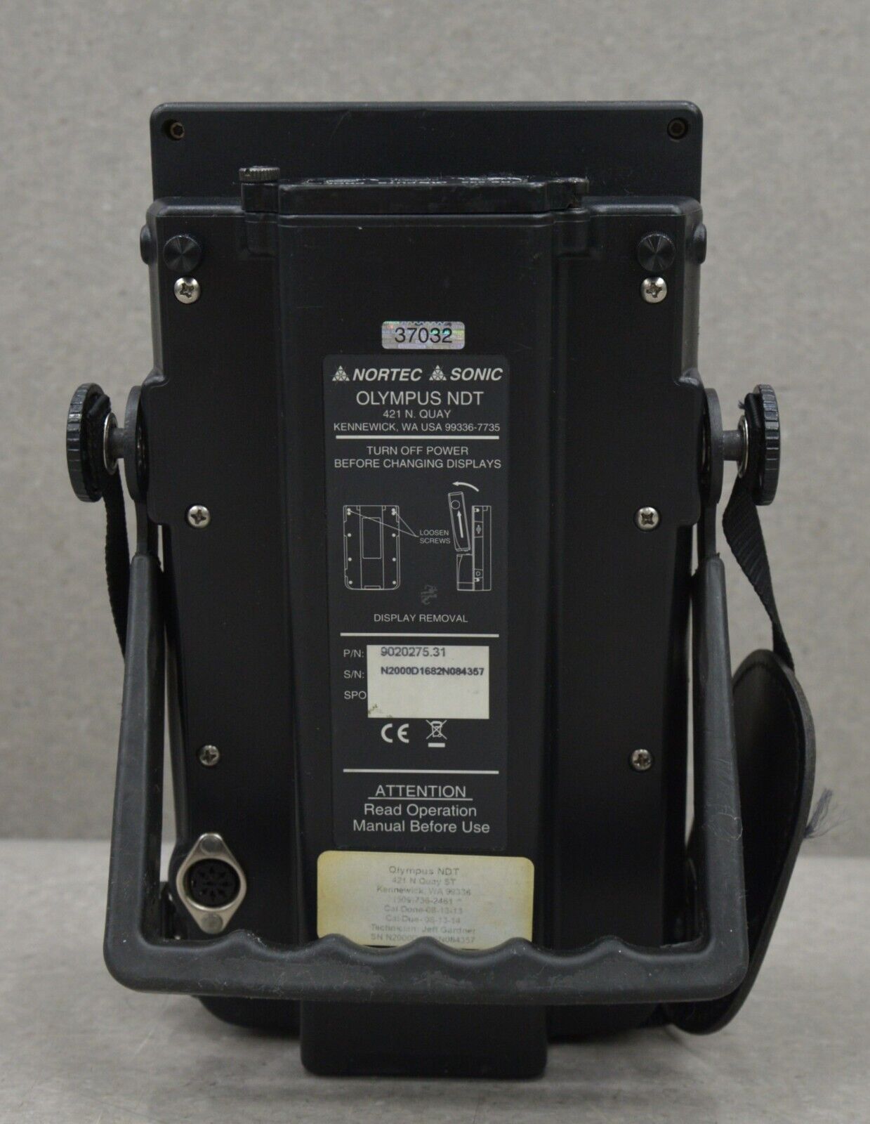 Olympus NDT Nortec 2000D+ USAF Type II Flaw Detector Kit W/ Accessories