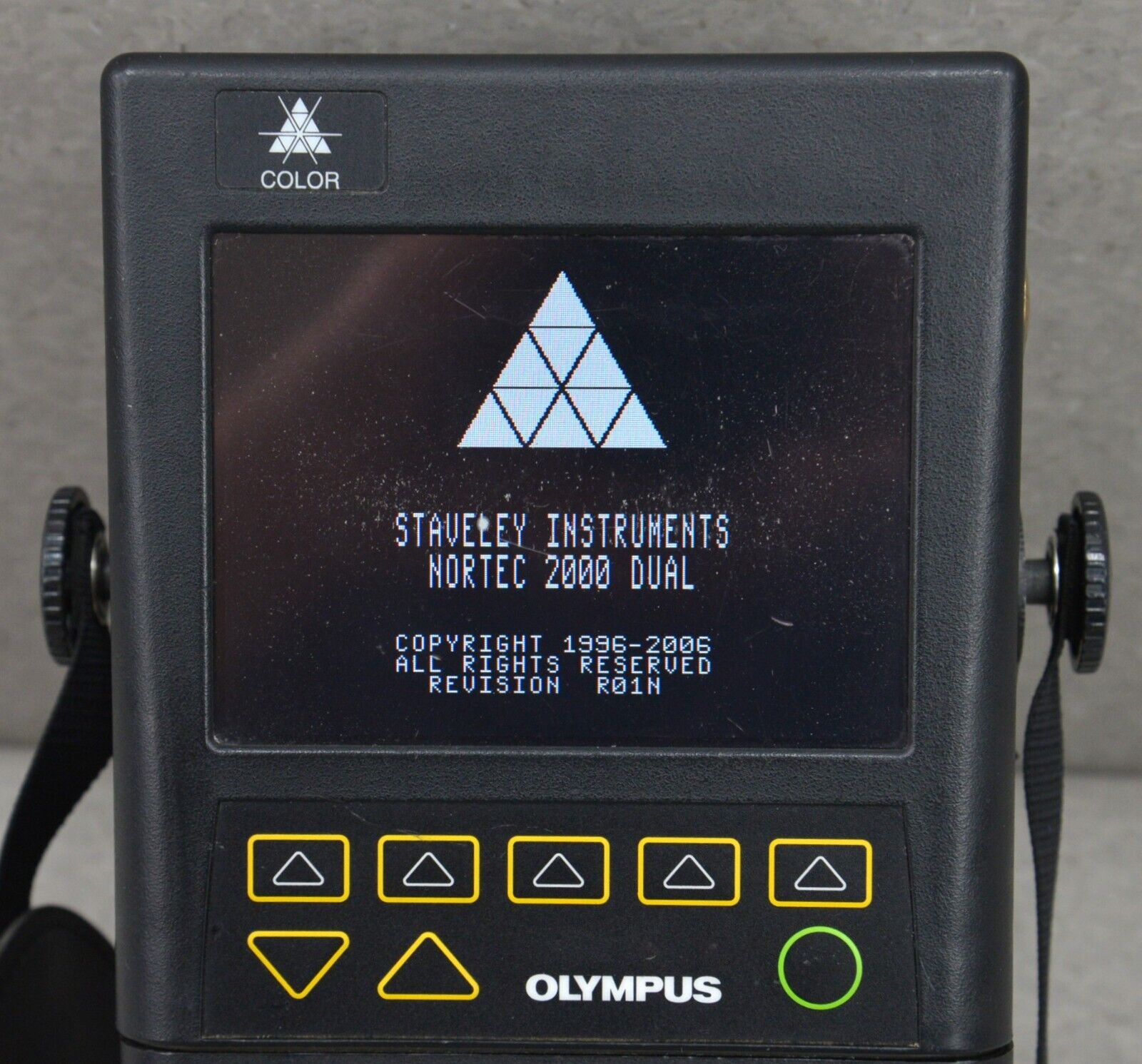 Olympus NDT Nortec 2000D+ USAF Type II Flaw Detector Kit W/ Accessories