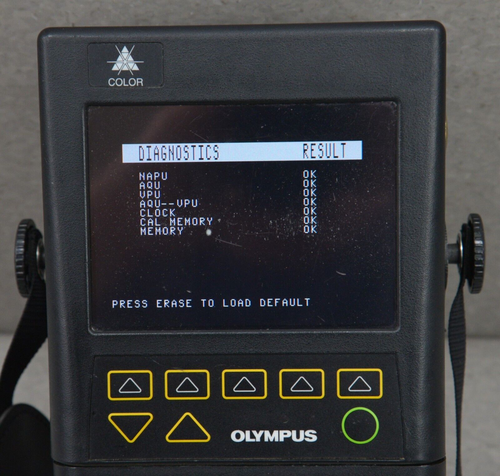 Olympus NDT Nortec 2000D+ USAF Type II Flaw Detector Kit W/ Accessories