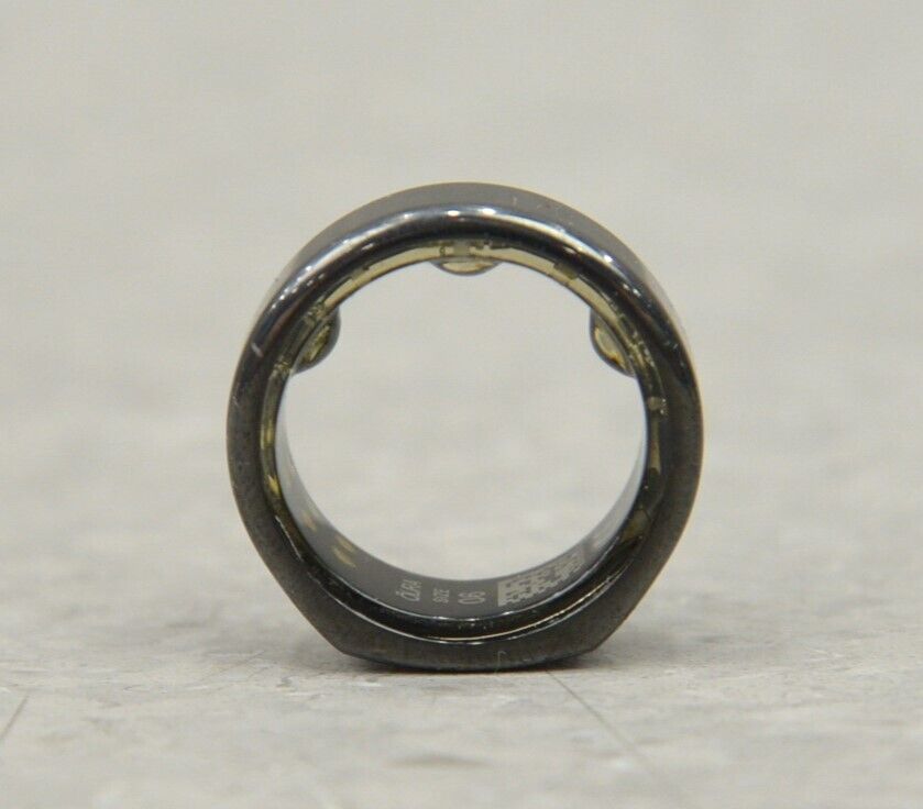 Oura Ring Gen 3 Heritage Black Size 6 Sleep & Fitness