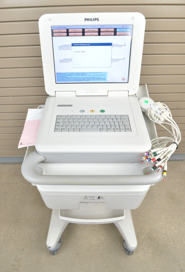 Philips PageWriter TC70 Diagnostic ECG Machine with Wireless Report Sequence
