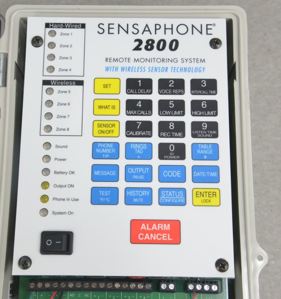 Sensaphone 2800 Remote Monitoring System FGD2800 Rhino