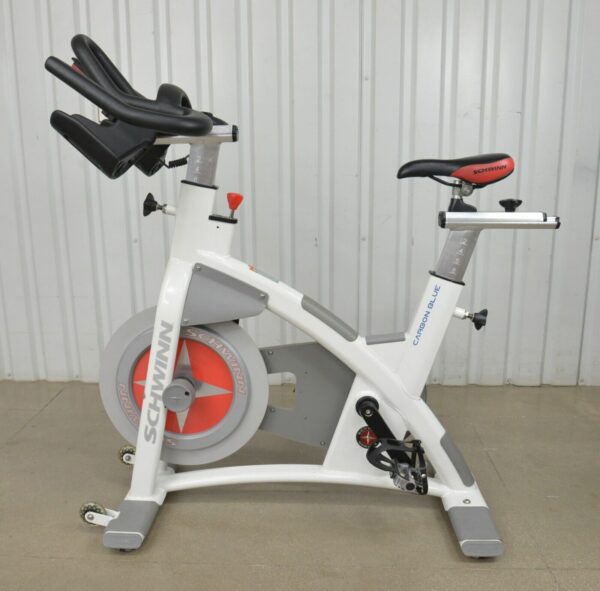 Schwinn AC Performance Plus Carbon Blue Indoor Cycling Bike w/Echelon2 MPower