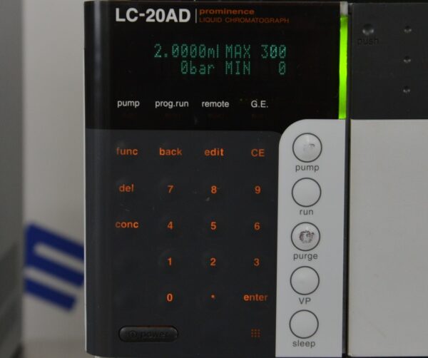 Shimadzu Prominence High Performance Liquid Chromatography System