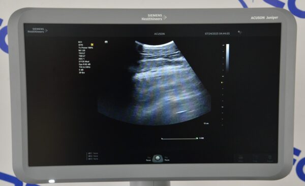 Siemens Acuson Juniper Ultrasound System 11335791 2019 W/ 10MC3 & 5C1 Transducers