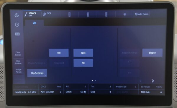 Siemens Acuson Juniper Ultrasound System 11335791 2019 W/ 10MC3 & 5C1 Transducers