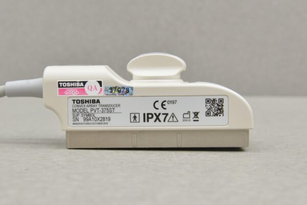 Toshiba PVT-375ST Linear Array Ultrasound Transducer 2010