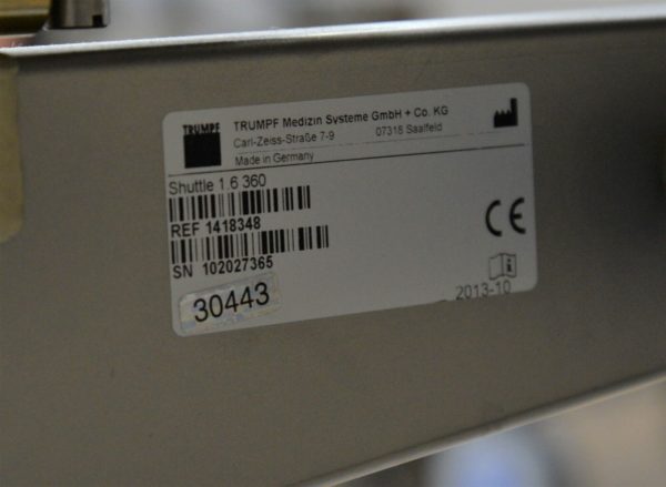 Trumpf U24 TruSystem 7500 Operating Table with Shuttle