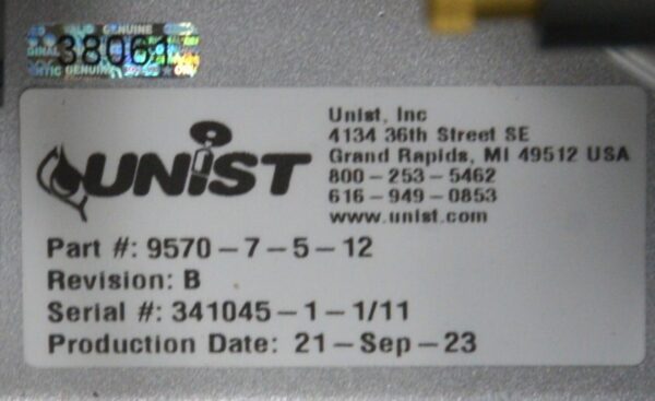 Unist Coolubricator Precision Lubricant System 9570-7-5-12