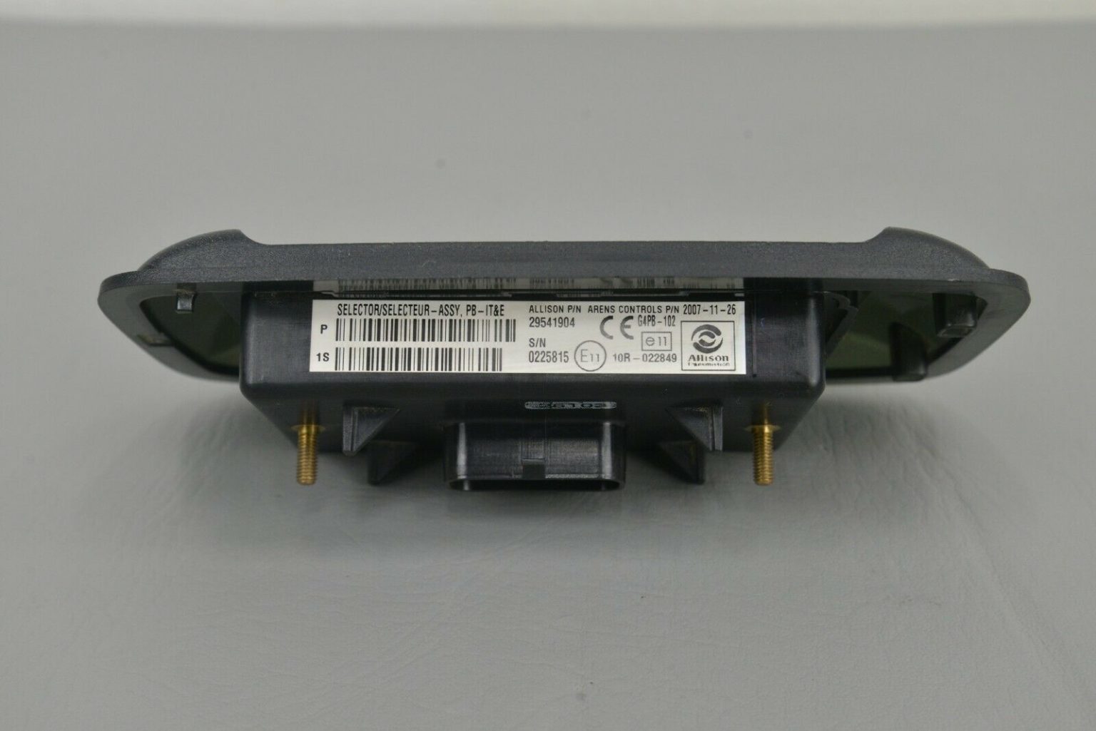 Allison Transmission Shift Selector Genuine OEM P/N 29541904 Rhino